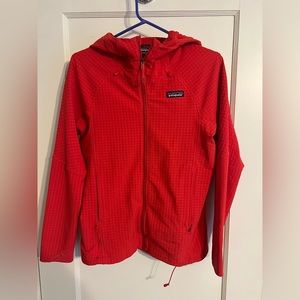Patagonia Women's R1 TechFace Hoody Small, Maraschino